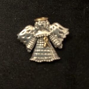 Carol Henry Sterling silver Angel brooch